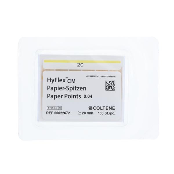 Hyflex CM Absorbent Points 0.04 100/Pk