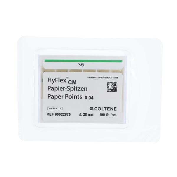 Hyflex CM Absorbent Points 0.04 100/Pk