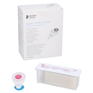 NUPRO Fluoride Varnish Unit Dose 5% NaF 0.4 mL Bubblegum White 100/Bx, 4 BX/CA