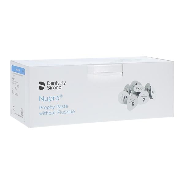 NUPRO Prophy Paste Medium Mint Without Fluoride 200/Bx, 4 BX/CA