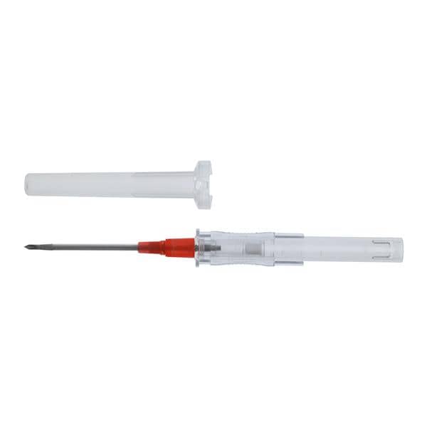 Jelco Protectiv Plus IV Catheter Safety 14 Gauge 1-1/4" Orange Straight Ea