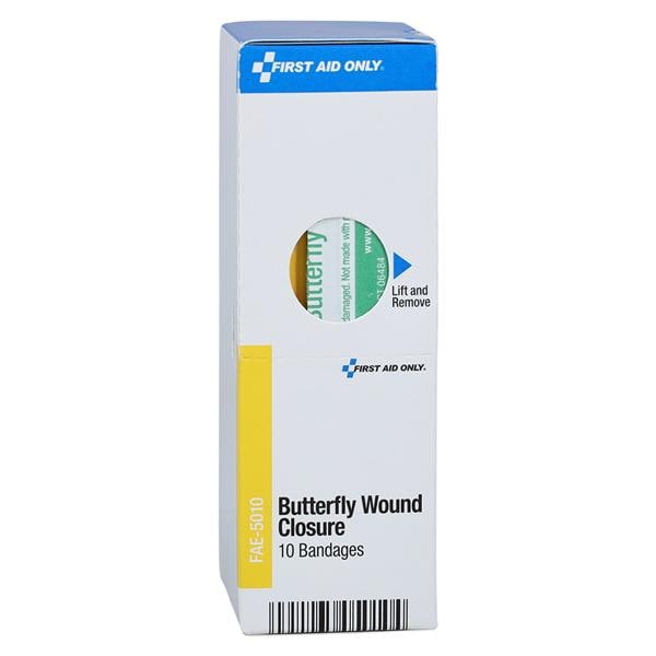 First Aid Only Wound Closure Bandage 1/2x2-3/4" White 10/Bx