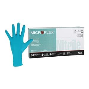 MICROFLEX N89 Nitrile Exam Gloves X-Large Green Non-Sterile 50/Bx