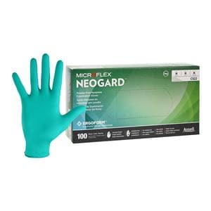 MICROFLEX Neogard Neoprene Exam Gloves Medium Green Non-Sterile 100/Bx