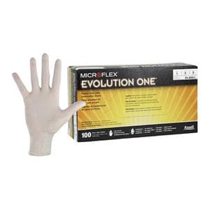 MICROFLEX Evolution One Exam Gloves Large Standard Natural Non-Sterile