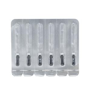 Maxima Hand Hedstrom Files 21 mm Size 40 Stnls Stl/Plstc Hndl Black 6/Pk