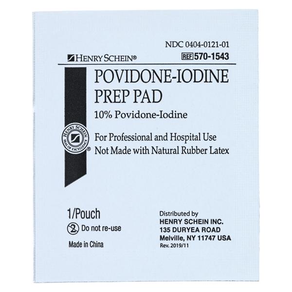 Povidone Iodine Prep pads