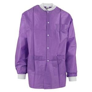 Criterion Protective Jacket SMS Large Purple 10/Pk