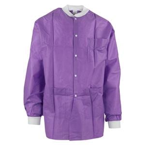 Criterion Protective Jacket SMS Small Purple 10/Pk