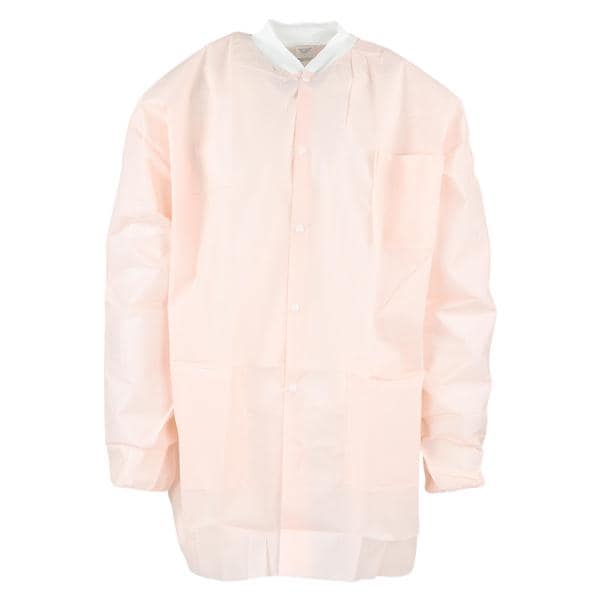 Criterion Protective Jacket SMS Large Light Pink 10/Pk