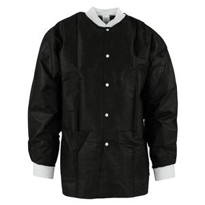 Criterion Protective Jacket SMS Medium Black 10/Pk