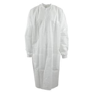 Criterion Protective Lab Coat SMS X-Large White 10/Pk