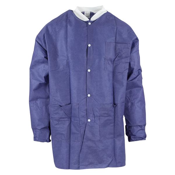 Criterion Protective Jacket SMS Large Blueberry 10/Pk
