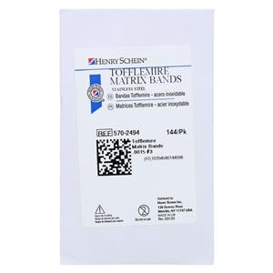 Tofflemire Matrix Band 0.0015 in 3 144/Pk