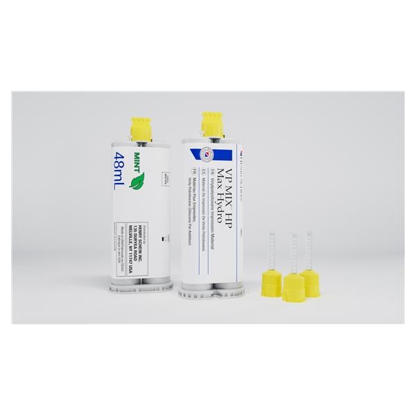 VP Mix HP Max Hydro Impression Material Crtrdg Fst Set 48 mL Lt Bdy Intr Kt 2/Pk