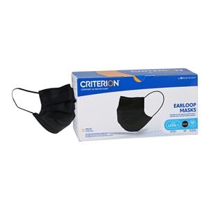 Criterion Mask ASTM Level 1 Black Adult 50/Bx