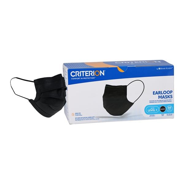 Criterion Mask ASTM Level 1 Black Adult 50/Bx