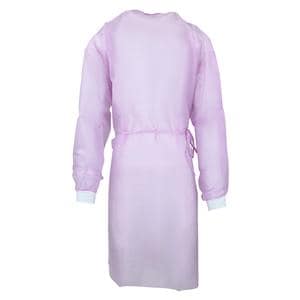 Criterion Cover Gown Polypropylene Large Pink 10/Pk