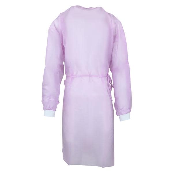 Criterion Cover Gown Polypropylene Large Pink 10/Pk