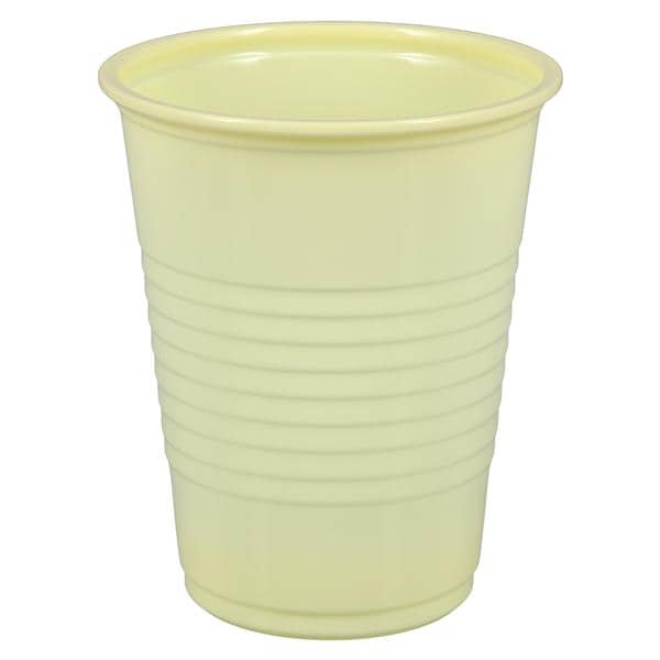 Drinking Cup Plastic Yellow 5 oz Disposable 1000/Ca