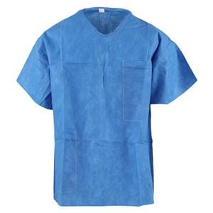Scrub Shirt 3 Layer SMS X-Large Blue 60/Ca