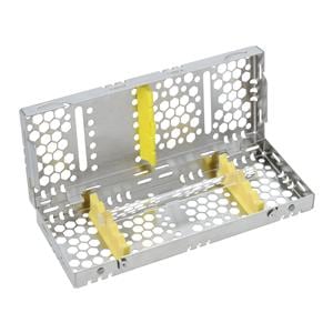 Nordent Cassette Cassette 100% Stainless Steel Small Yellow 5 Instruments Each