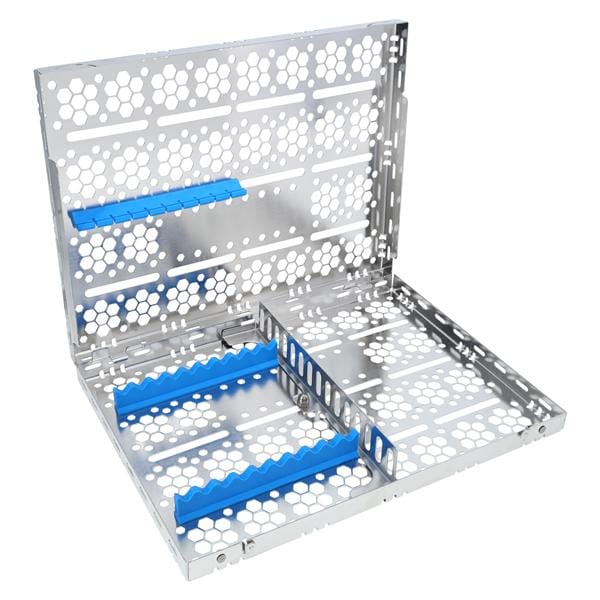 Cassette 100% Stainless Steel Large Teal 20 Instruments Each