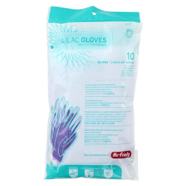 IMS Nitrile Utility Gloves X-Large Lilac 3Pair/Pk