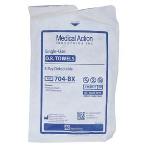 DLX Towel O.R. Blue Sterile