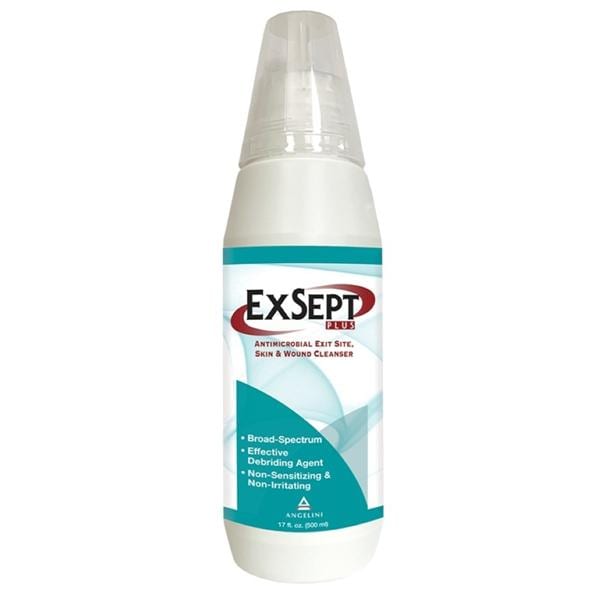 Exsept Plus Wound Cleanser NaOCl/Sod Cl/Prfd Wtr NS Spry 500