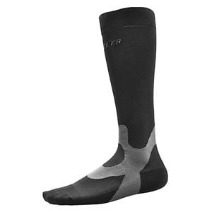 Recovery Compression Socks Over-The-Calf Small Men 6-8/Women 7-9 Black