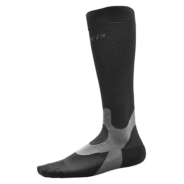 Recovery Compression Socks Over-The-Calf Small Men 6-8/Women 7-9 Black