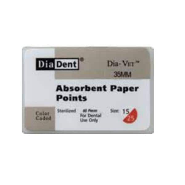 Dia-Vet Paper Points 0.02 60/Bx