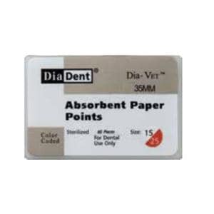 Dia-Vet Paper Points 0.02 60/Bx