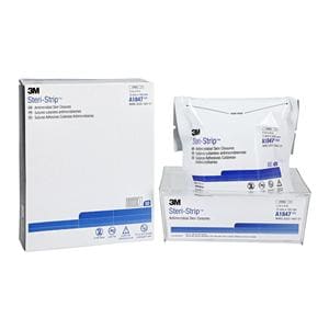 Steri-Strip Skin Closure Strip Polyester/Rayon Backing 1/2x4" Tan 50/Bx, 4 BX/CA