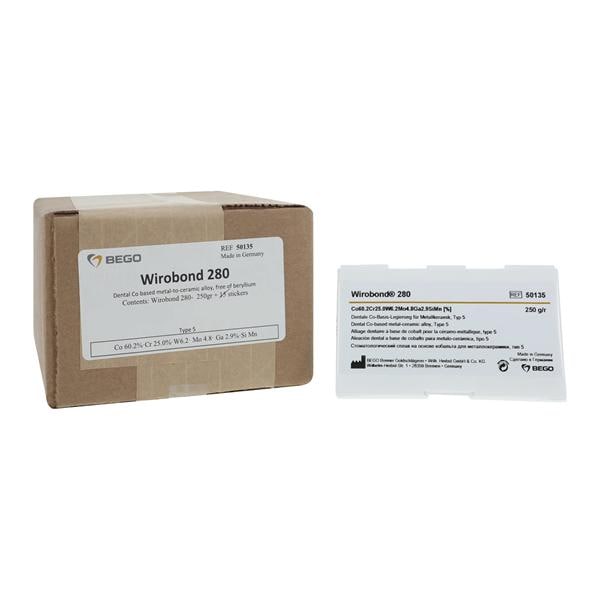 Wirobond 280 Denture Alloy Non-Precious Premium 1/Pk