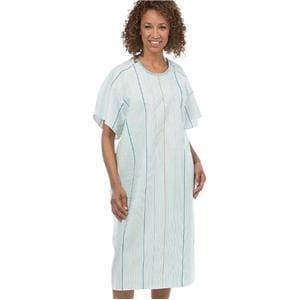 Patient Gown Adult Large Blue Crystal Ea