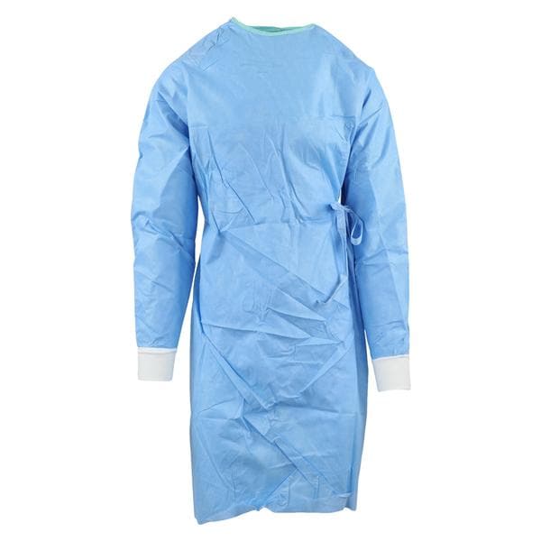 Ultra Surgical Gown SMS Fabric Small Blue / Green 30/Ca