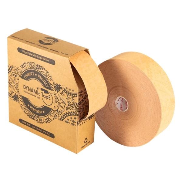 Dynamic Tape Plastic 2"x34yd Beige Tattoo 1/Rl