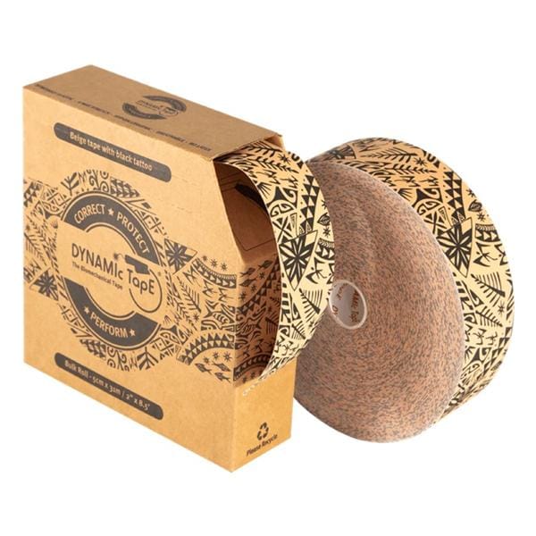 Dynamic Tape Plastic 2"x34yd Black Tattoo 1/Rl