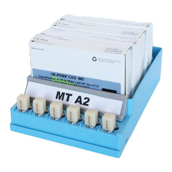 CAD/CAM Block Organizer Storage & Organizer Vibrant Blue Ea