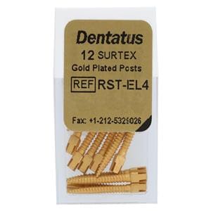 Surtex Posts Gold Plated Extra Long 1.5 mm 12/Bx