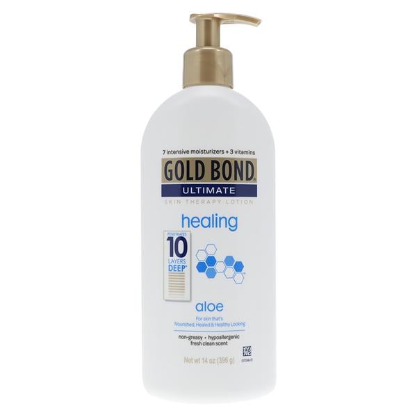Gold Bond Ultimate Restoring Lotion Vitamins A/C/E/Aloe Vera 14oz White 14oz/Bt