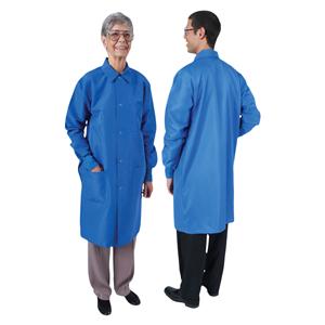 Protection Plus Coat 3 Pockets Long Tapered Sleeves 41 in Small Royal Ea