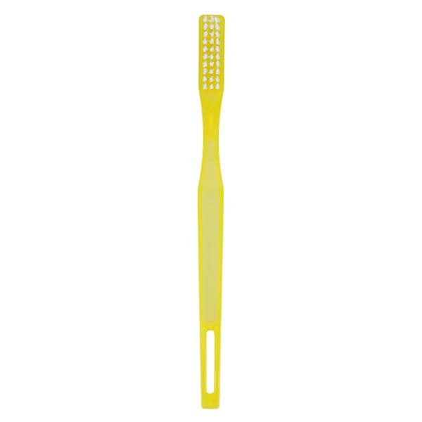 DawnMist Manual Toothbrush 30 Tuft Soft Yellow 144/Bx