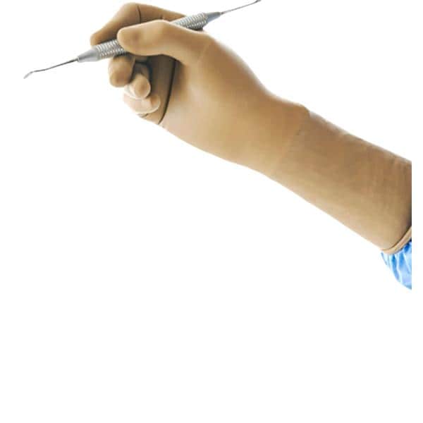 ENCORE Latex Micro Surgical Gloves 7 Standard Brown