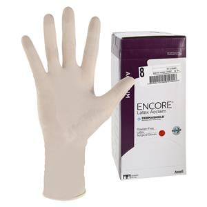 ENCORE Latex Acclaim Surgical Gloves 8 Standard Natural