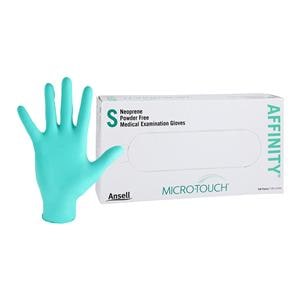 MICRO-TOUCH Affinity Neoprene Exam Gloves Small Green Non-Sterile 100/Bx