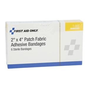 Pacc-Kit Adhesive Bandage Fabric 2x4.5" Flesh Sterile 6/Bx