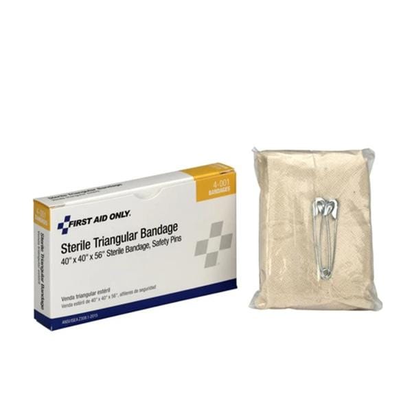 Cotton Muslin Bandage 40x40x56" Sterile Triangle